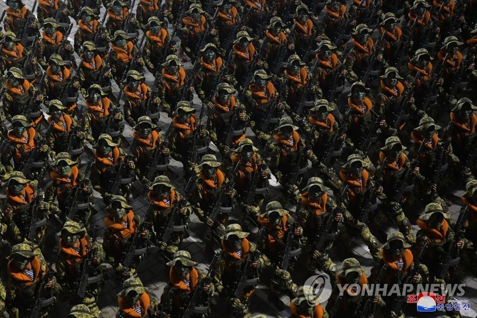 朝鲜，热血青春铸就国家坚盾，约140万名青年踊跃报名参军或复队