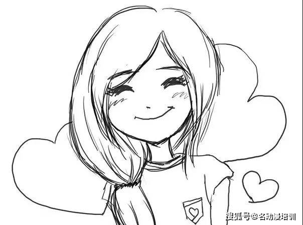 动漫少女绘画教程，如何绘制生动可爱的动漫少女